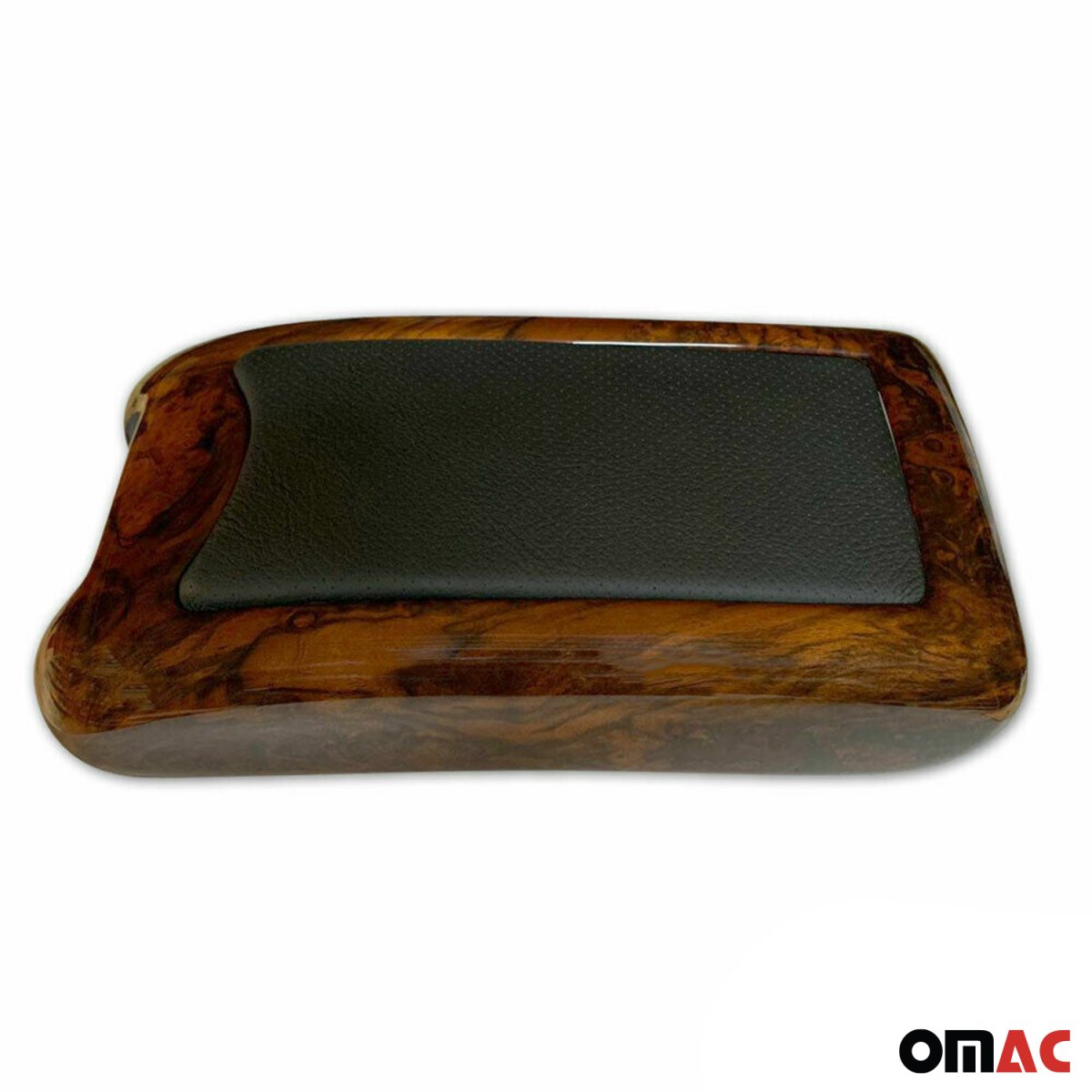 Mercedes C Class W203 Armrest Box Lid - Omac - Wood-Leather - '01-'09